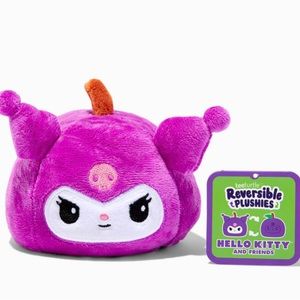 TeeTurtle Hello Kitty And Friends Reversible Plum Kuromi